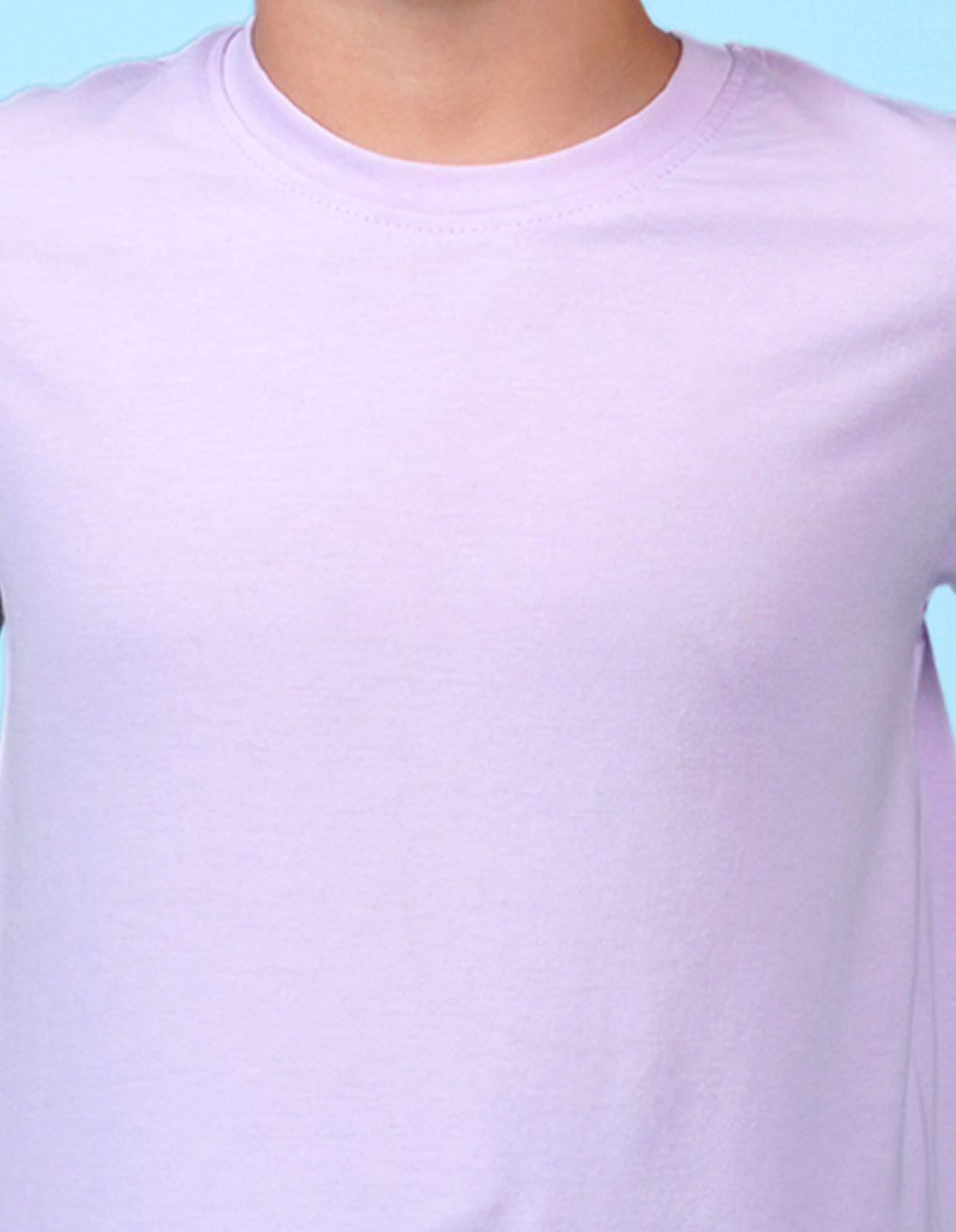 Nusyl Boys Lilac Solid t-shirt