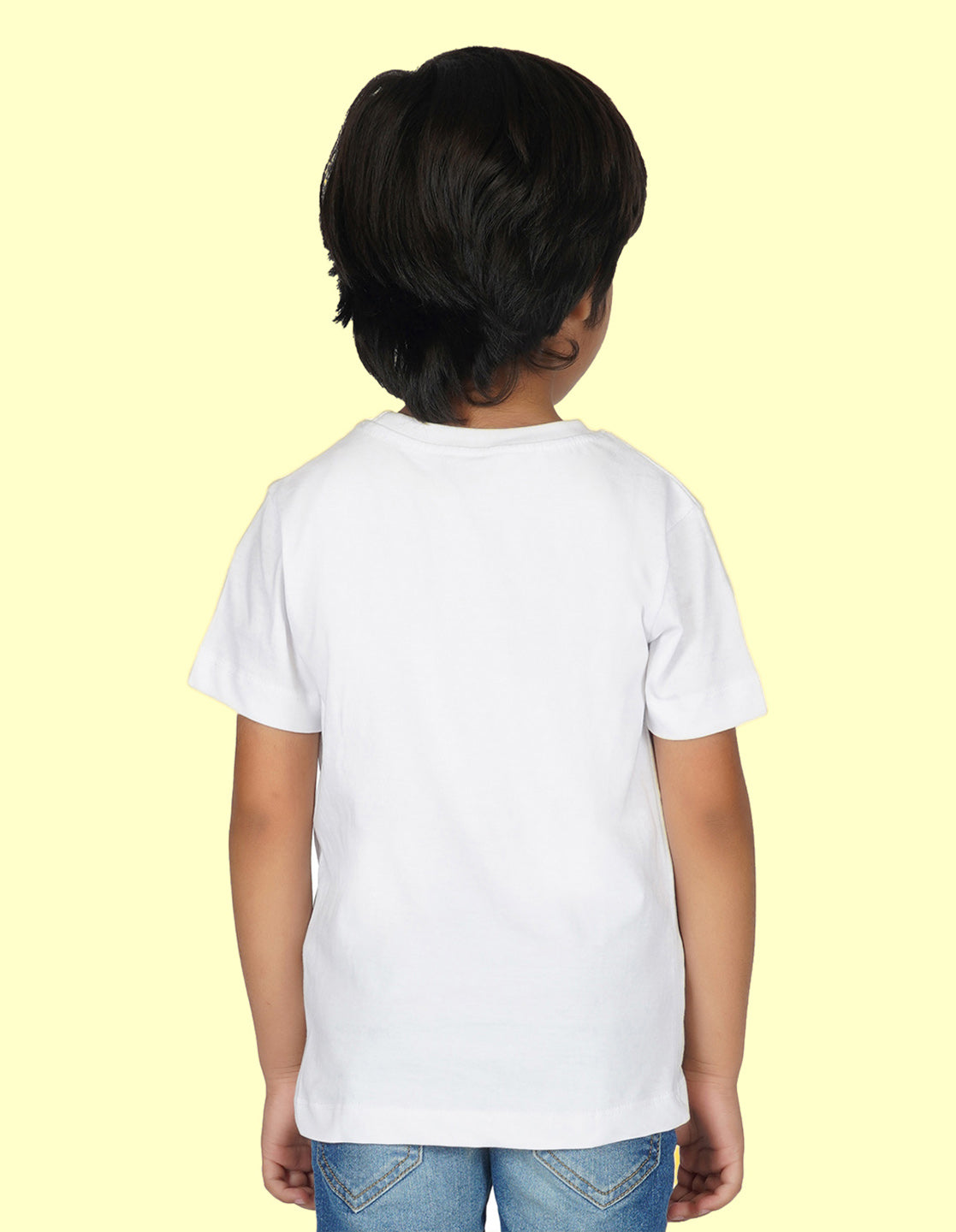 Nusyl Boys White Fish Printed t-shirt