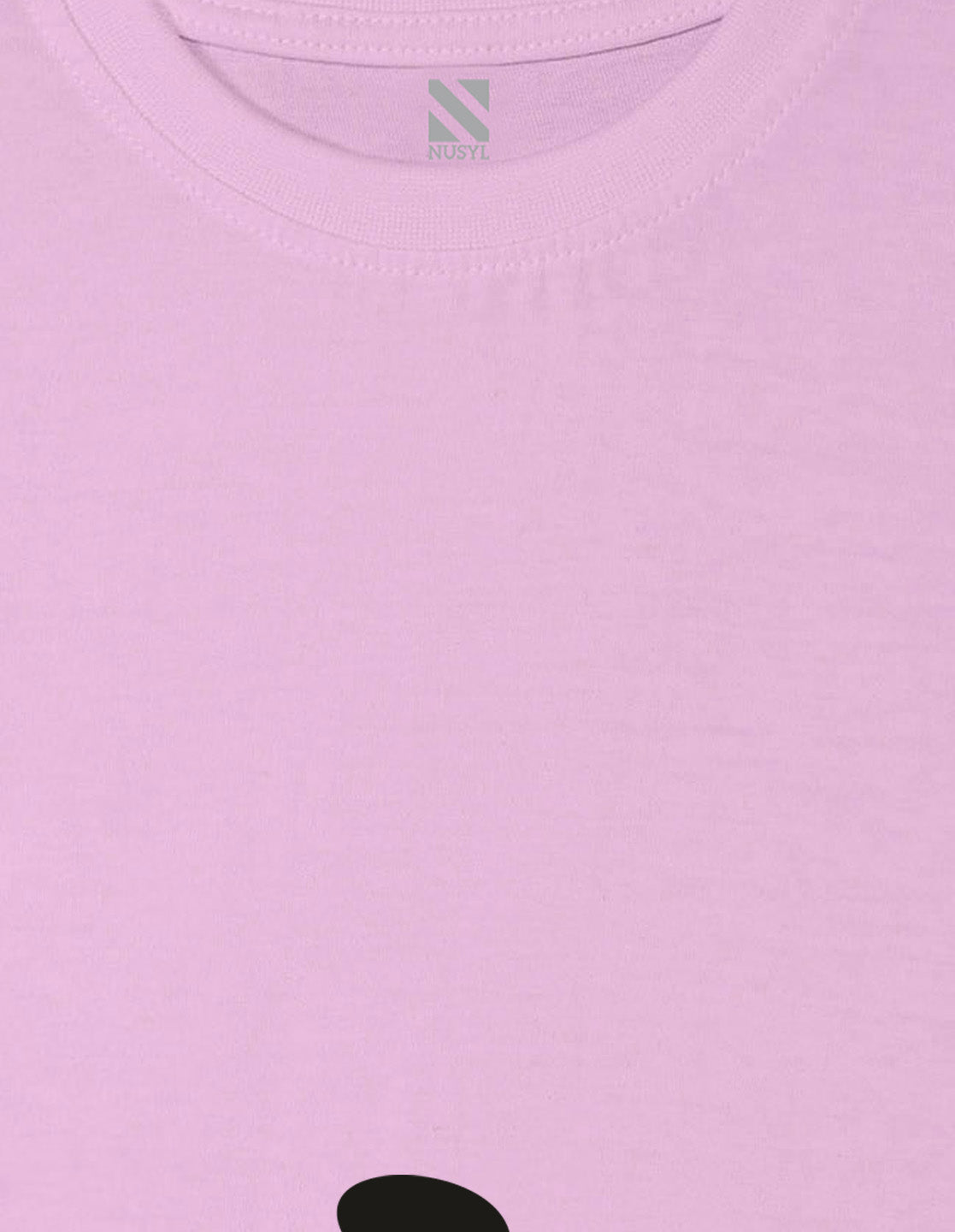 Nusyl Panda Printed Light Pink Colour T-shirts