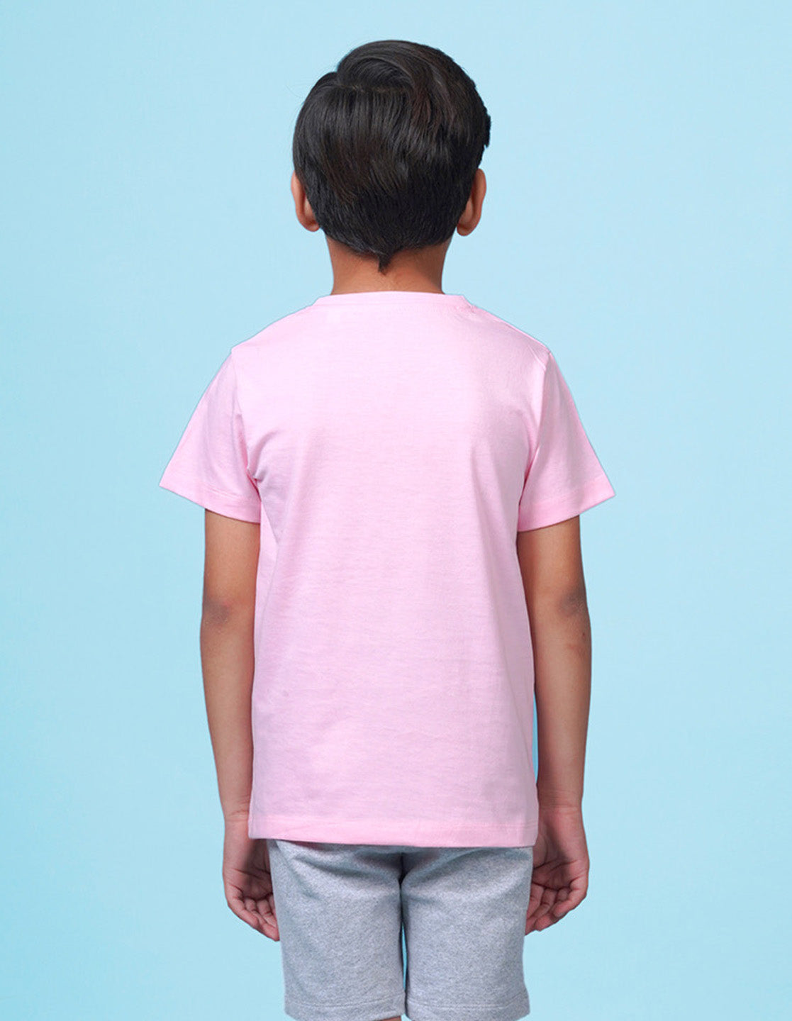 Nusyl Basketball  Printed Light Pink Colour T-shirts
