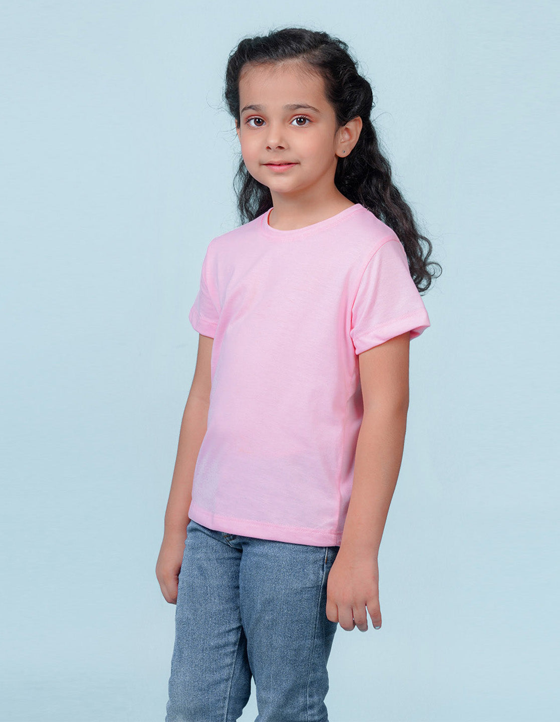 Girls pink outlet t shirt