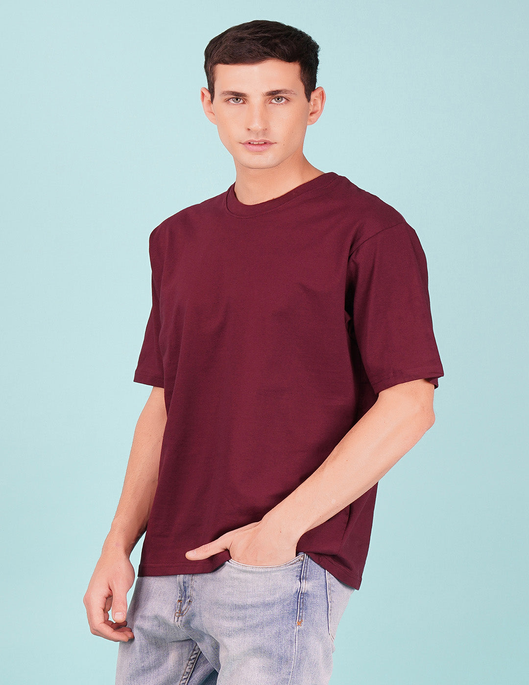 Nusyl Wine No fear back Printed oversized t-shirt