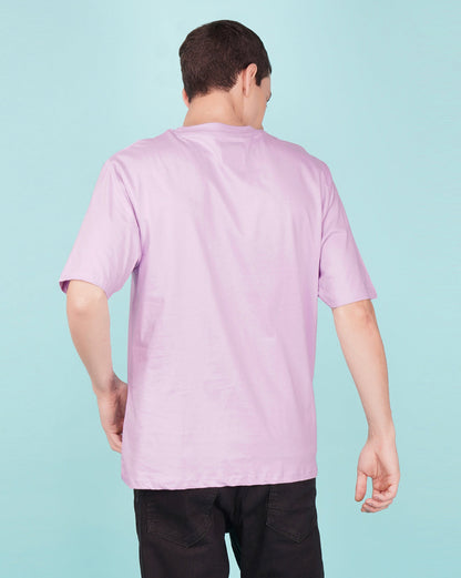 Nusyl Lilac Mood Printed oversized t-shirt