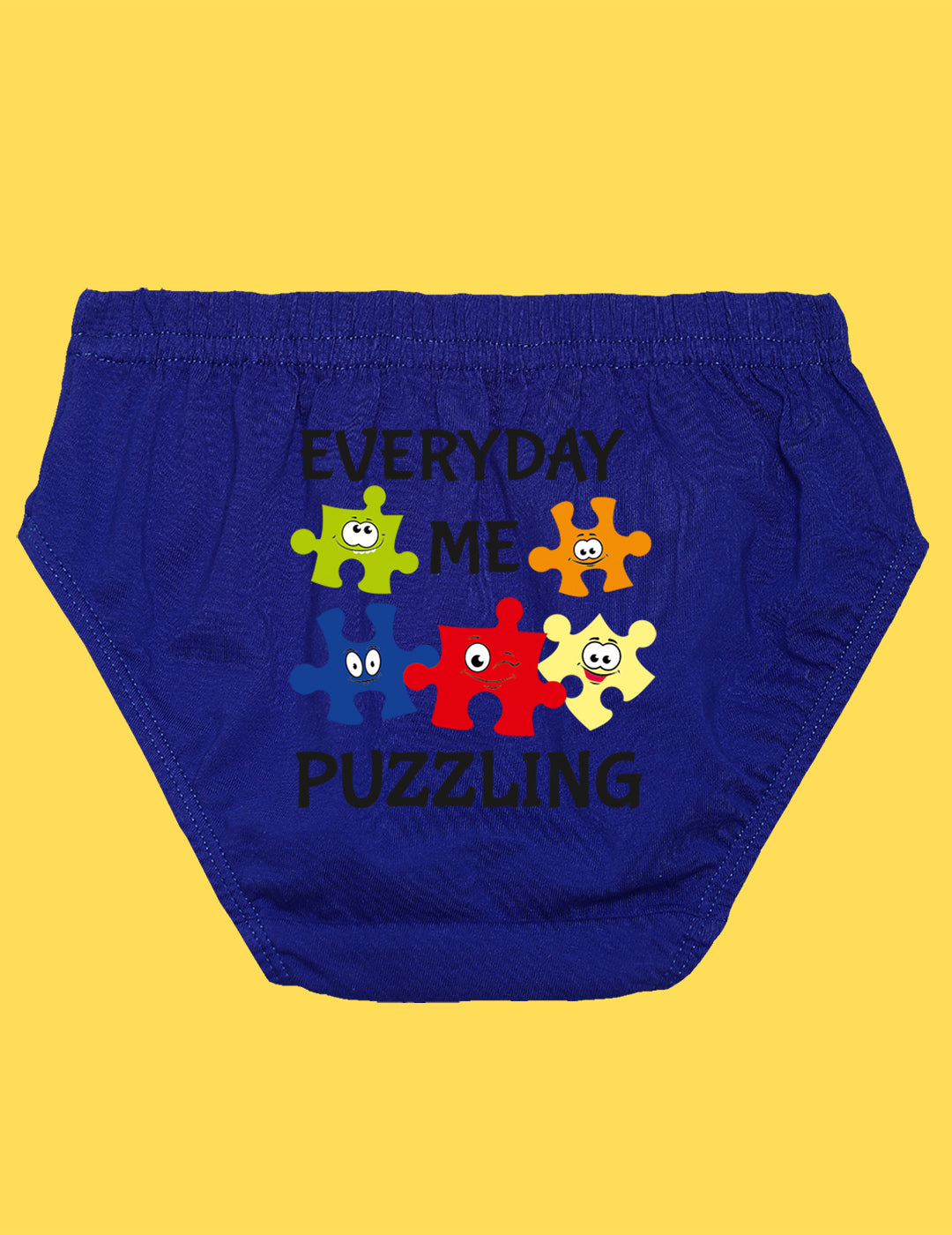 Nusyl Boys printed briefs combo-pack of 4(White,Red,Yellow,Royal blue)